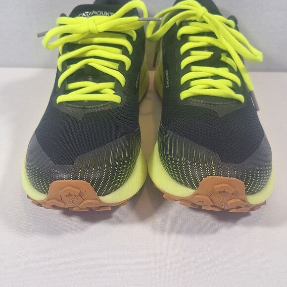 Brooks Catamount Trail men’s Size 8.5 Gray/Neon Yellow Running Shoes 1103521D013 main image 12